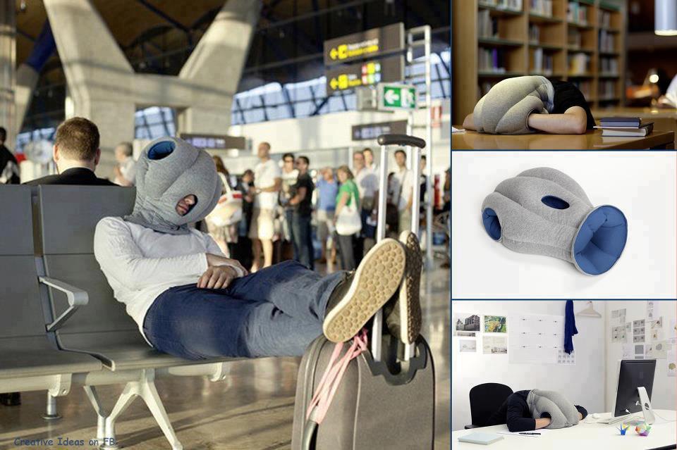 Ostrich Power Napping Hat.